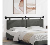 vidaXL – Tête de lit suspendue – Tissu en velours côtelé