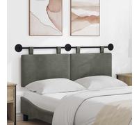 Tête de lit suspendue Tissu en velours côtelé vidaXL vidaXL