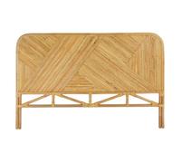 Atmosphera – Tête de lit « Tanae » – Rotin beige – 160 x 105 cm
