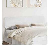 Tête de lit - VIDAXL - 200 cm - Blanc brillant - Bois d'ingénierie - Design contemporain