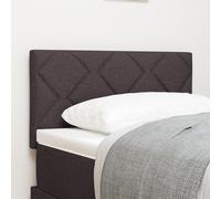 vidaXL Tête de lit Design en Blocs, Gris Clair, 80 cm, Tissu, à Fixer au Mur. Doublure Douce, matériau Moderne, Parfait pour Une Chambre élégante. Poids Max : 140 kg. en Polyester, pour intérieur.