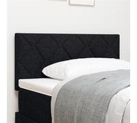 Tête de lit vidaXL Design Blocs de Diamant Noir 90 cm Tissu 42007217 Noir
