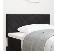 Tête De Lit Vidaxl Design Blocs Diamant Noir 100 Cm Velours Noir
