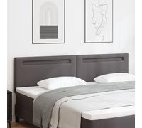 vidaXL tête de lit Design Simple Gris 200 cm en Simili Cuir