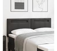 Tête De Lit Vidaxl Design Simple Noir 140 Cm En Simili Cuir Noir