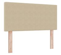 Tête De Lit Vidaxl Design Simple Vert Clair Gris 80 Cm Tissu En Velours Côtelé Gris