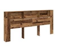 Tête de lit vieXL Cabinet Bois Ancien 220x18,5x104,5 cm