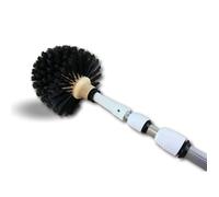 Tête de loup balai brosse boule | Manche télescopique aluminium 3,80 m