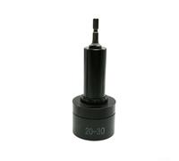 Tête de machine à sceller les bouchons électrique 10-50 mm réglable pour bouteilles en plastique et bouteilles de centrifugeuse avec tampon en caoutchouc étanche et construction en métal (20-30)
