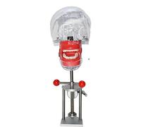 Tête de mannequin de simulateur dentaire, unité de mannequin de formation de tête fantôme, réglage flexible de la hauteur des dents/sûr et sans odeur, pour la dentisterie et la technologie dentaire