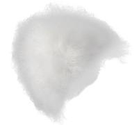 Tête de mannequin de tête de chien en fibre synthétique, poils non coupés, modèle de mannequin pour bricolage, toilettage, éducation, formation, tête de pratique réaliste pour la coupe des poils de