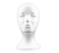 Tête De Mannequin En Mousse Pratique Pour Femmes, Formation À La Coiffure, Perruques, Lunettes, Présentoir, Modèle De Perruque Avec Support De Perruque