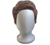 Tête de mannequin en mousse - Support d'affichage pour maquette humaine - Tête de mannequin pour postiches | Casque d'art, artisanat, salon de beauté, coiffure, léger