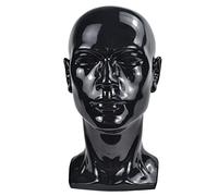 Tête de Mannequin en Plastique, tête d'homme, avec Perruque, réaliste, pour présentation de Chapeaux, Lunettes de Soleil... (30LH)