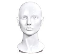 Tête de Mannequin en Plastique, tête d'homme, avec Perruque, réaliste, pour présentation de Chapeaux, Lunettes de Soleil... (70LB)