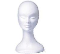 Widmann S.r.l. Tête de polystyrène blanc
