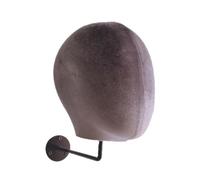 Tête de mannequin multifonction avec base renforcée pour salon de coiffure, structure gain de place, support portable pour perruques