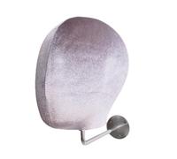Tête de mannequin multifonction avec base renforcée pour salon de coiffure, structure peu encombrante, amovible