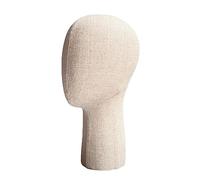 Tête de Mannequin Portable pour Coiffure, Séchage et Affichage de Chapeaux, 35 cm de Hauteur, Usage Salon et Domicile