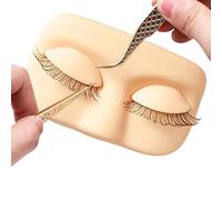 Tête De Mannequin Pour Cils,Modèle En Silicone Réaliste | Visage De Mannequin Pour Extensions De Cils - Pour L Entraînement Des Femmes Et Des Filles Le Salon De