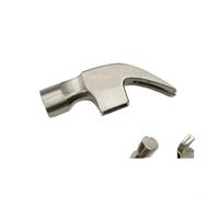 Tête de marteau à panne fendue à angle droit HCS de 368,5 g, design magnétique robuste pour le travail du bois et le béton, tête carrée sécurisée pour bricolage (D)