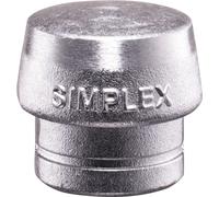 Tête de marteau Halder diamètre 50mm pour Simplex en vrac métal tendre dur argent - 3209050
