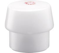 Tête de marteau SIMPLEX Ø 100mm superplastique blanc moyen HALDER