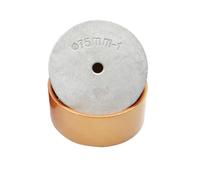 Tête de matrice de soudage de tuyaux en PPR, épaississement de tuyaux d'eau, Machine thermofusible, fixateur de matrices de tuyaux en plastique thermofusible, 20mm-110mm(Dia 75mm)