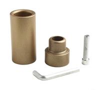 Tête de matrice étendue en alliage d'aluminium optimisée pour la performance de la machine à fondre à chaud (25 mm)