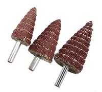 Tête de meulage conique conique pour bois, plastique, métal, compatible avec meuleuse droite, perceuse manuelle, outil pneumatique, perceuse électrique, idéal pour les applications de polissage et de