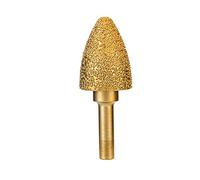 Tête de meulage cylindrique 1 pièce, tête de meulage à revêtement diamant, foret de meulage pratique for meuleuse électronique, outils abrasifs de haute qualité(10x6MM-oval)
