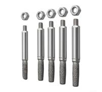 Tête de Meulage Cylindrique 5 pour Affûteuse de pour chaîne de Scie, | Tête De Meulage Pour Scie À ChaîneAffûteur De pour chaîne ÉlectriqueFraise Cylindrique CarbureKit D\'affûtage 4mm 5mm