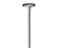 Tête de meulage électrique en carbure cimenté en forme de T avec tige ronde pour métal, bois, pierre, tête de meulage