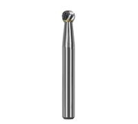 Tête De Meulage En Acier Au Tungstène, Lime Rotative En Carbure De Type D, Fraise Sphérique À Simple Et Double Fente, 6-16MM, 1 Pièce(Single slot 6MM)