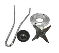 Tête De Mixage En Acier Inoxydable, Base Texturée, Accessoires For Presse-agrumes, Coupe-glace, Broyeur À Glace For Presse-agrumes 767.