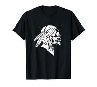 Tête de Mort avec Plumes Gothique Tatouage Art Alternatif esthétique T-Shirt