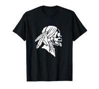 Tête de Mort avec Plumes Gothique Tatouage Art Alternatif esthétique T-Shirt Graphique avec Valeur
