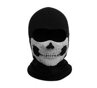 Tête de mort - Capuche réglable pour Halloween, cosplay intégral, fête, bal masqué, carnaval, spectacle, défilé, festival, séance photo, accessoire de costume pour adulte, matériau en latex très