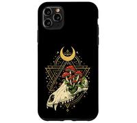 Tête de Mort de cerf - Os - Champignons - Culture vautour Occulte Coque pour iPhone 11 Pro Max