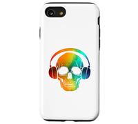 Tête de Mort DJ Disc Jockey Coque pour iPhone SE (2020) / 7/8