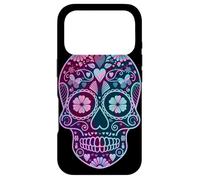 Tête de Mort Mexicaine Jour de nos Morts Dias Dos Muertos Halloween Coque pour iPhone 17 Pro