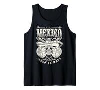 Tête de Mort Mexicaine Sombrero Débardeur