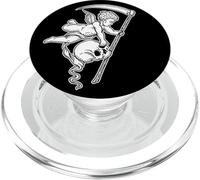 Tête de Mort pour bébé Faucheuse Gothique Ange chérubin PopSockets PopGrip pour MagSafe