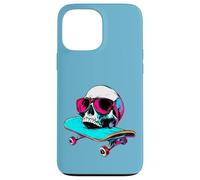 Tête de Mort pour Skateboarder/Skater tête de Mort Coque pour iPhone 13 Pro Max