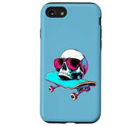 Tête de Mort pour Skateboarder/Skater tête de Mort Coque pour iPhone SE (2020) / 7/8
