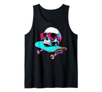 Tête de Mort pour Skateboarder/Skater tête de Mort Débardeur