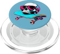 Tête de Mort pour Skateboarder/Skater tête de Mort PopSockets PopGrip pour MagSafe