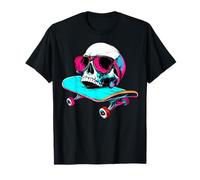 Tête de Mort pour Skateboarder/Skater tête de Mort T-Shirt
