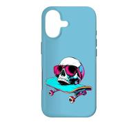 Tête de Mort Skate Skater Coque pour iPhone 17