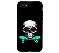Tête de Mort Skater/Skateboard Tête de Mort Coque pour iPhone SE (2020) / 7/8